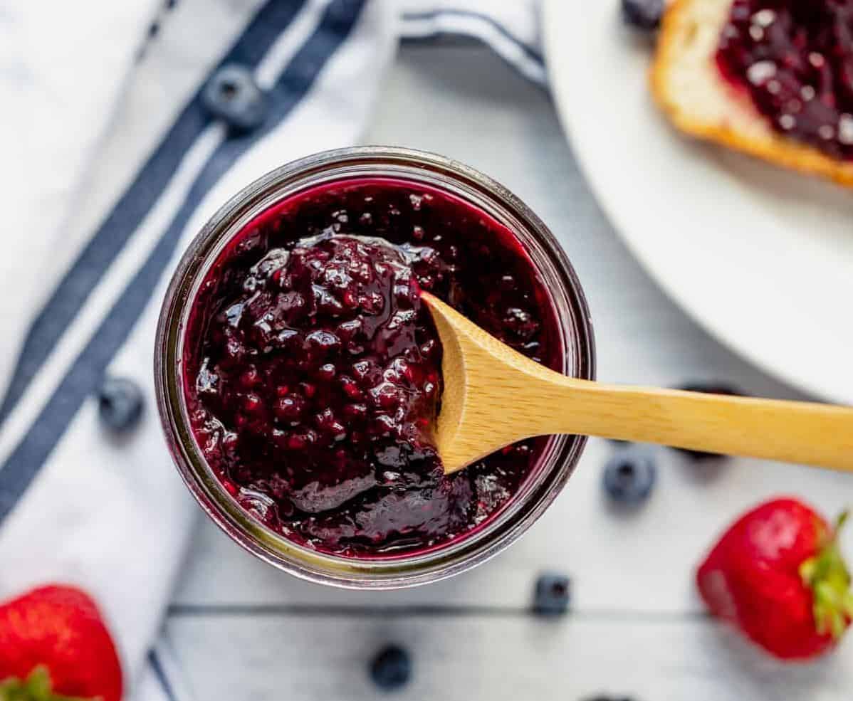  Sweet, juicy berries make for the perfect summer jam.