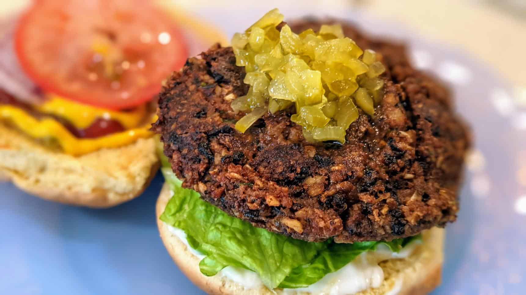  Take a bite of the Wild West with these plant-based burgers.