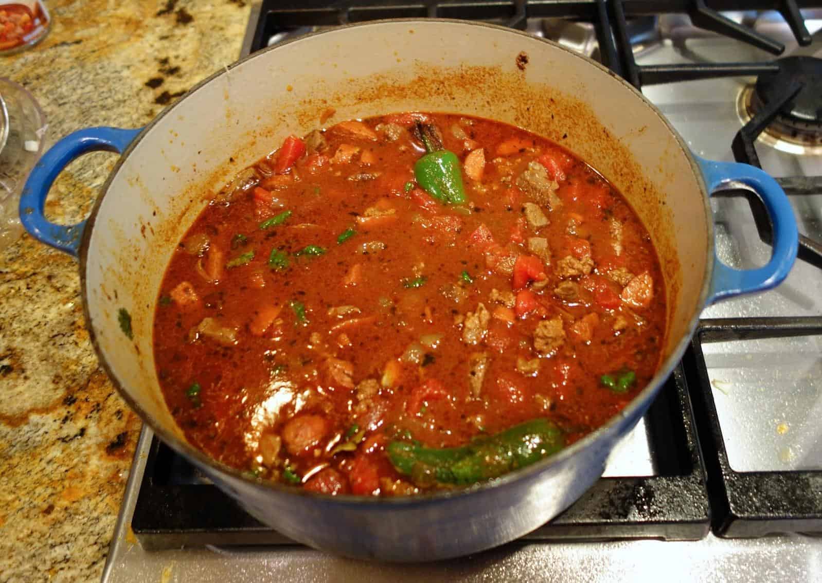  The combination of spices in this chili will make your taste buds dance.
