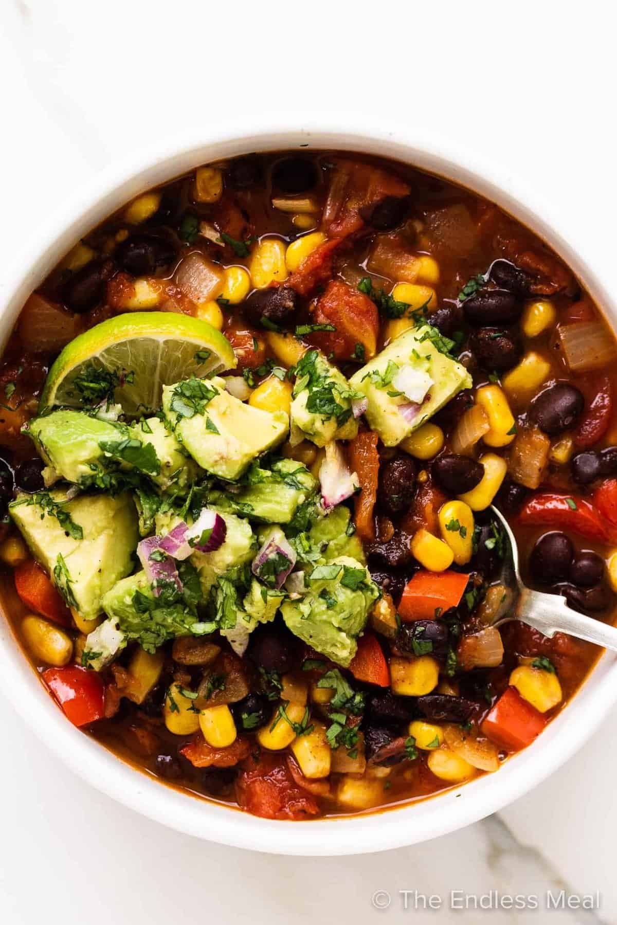  The combination of sweet roasted corn and savory black beans creates a perfect balance of taste and texture.