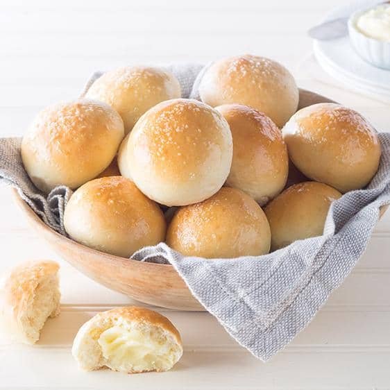  The fluffiest rolls you'll ever taste!