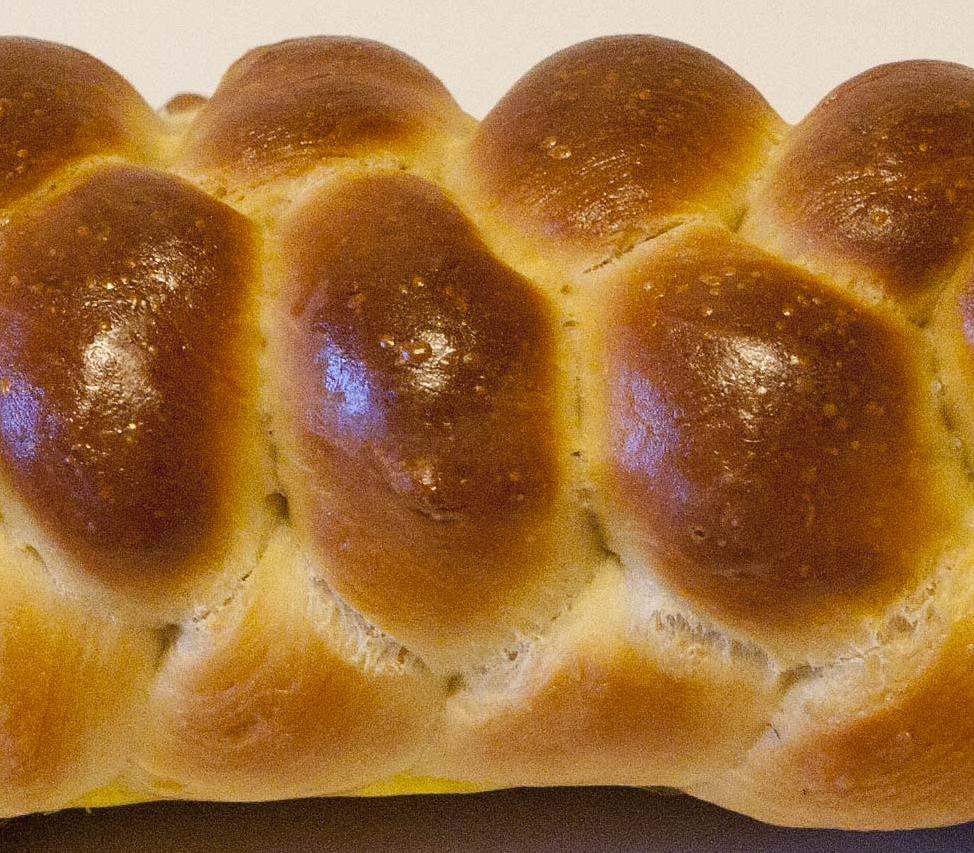  The golden crust of this challah is irresistible