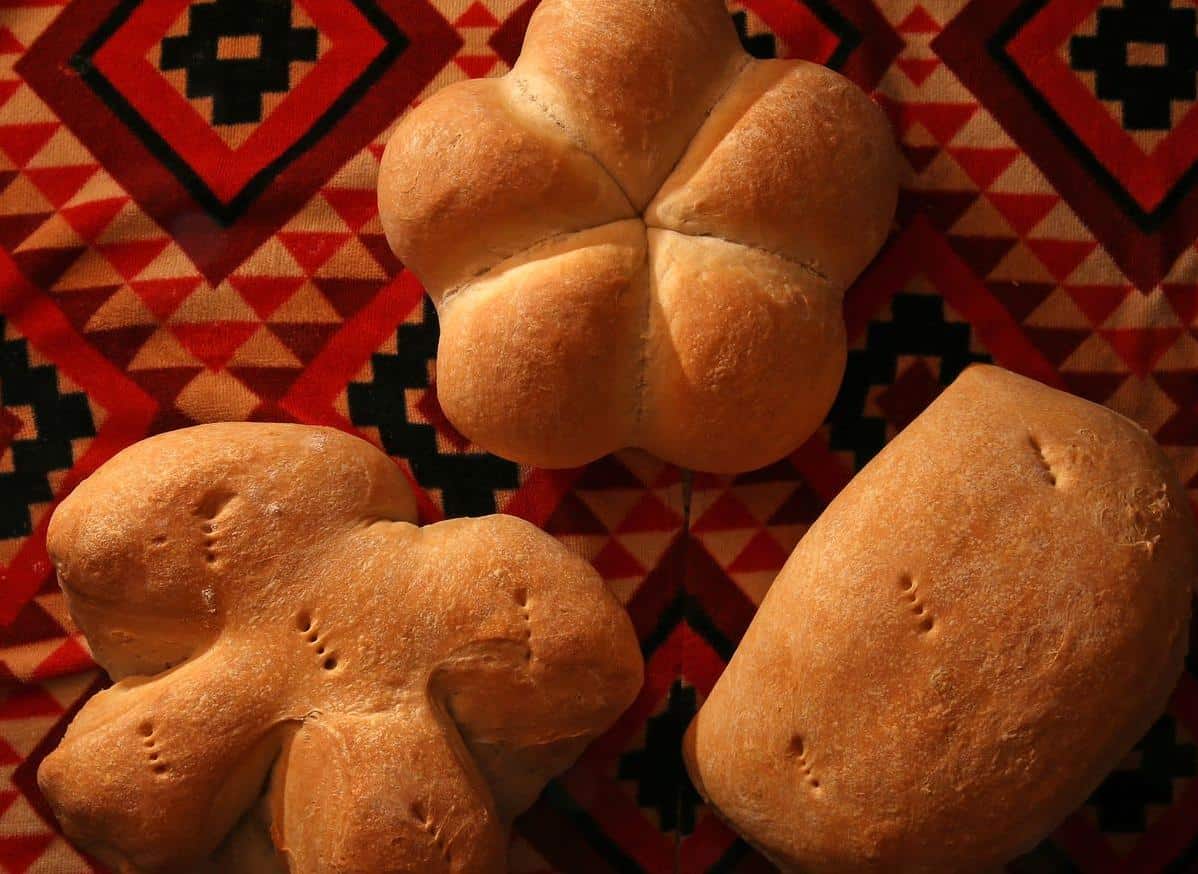  The pueblo oven adds a unique flavor to the bread that can't be replicated in a conventional oven