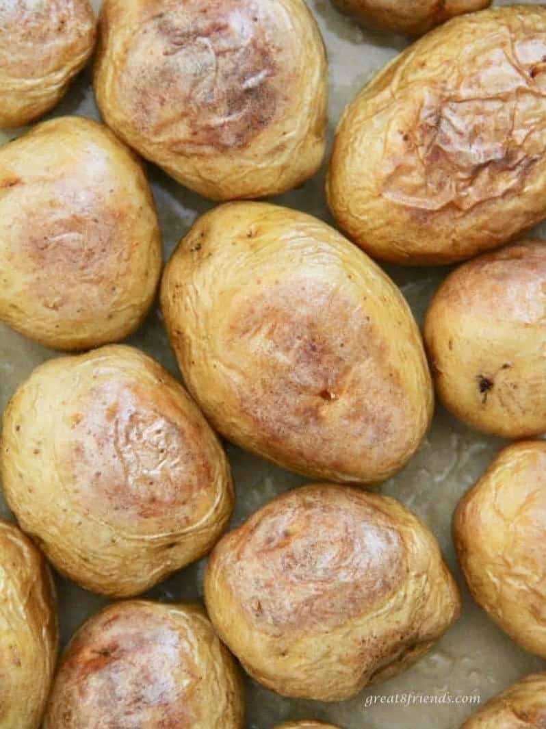  These dirty potatoes are so good, they'll make you want to lick the plate clean.