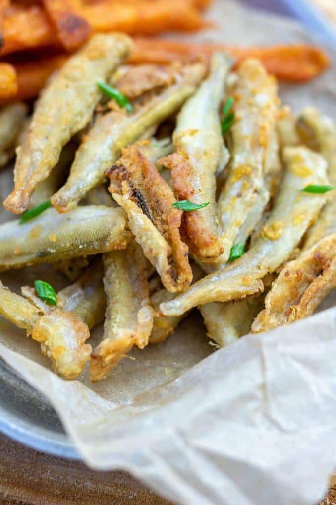  These fried smelts will transport you to the coasts of New England with just one bite.