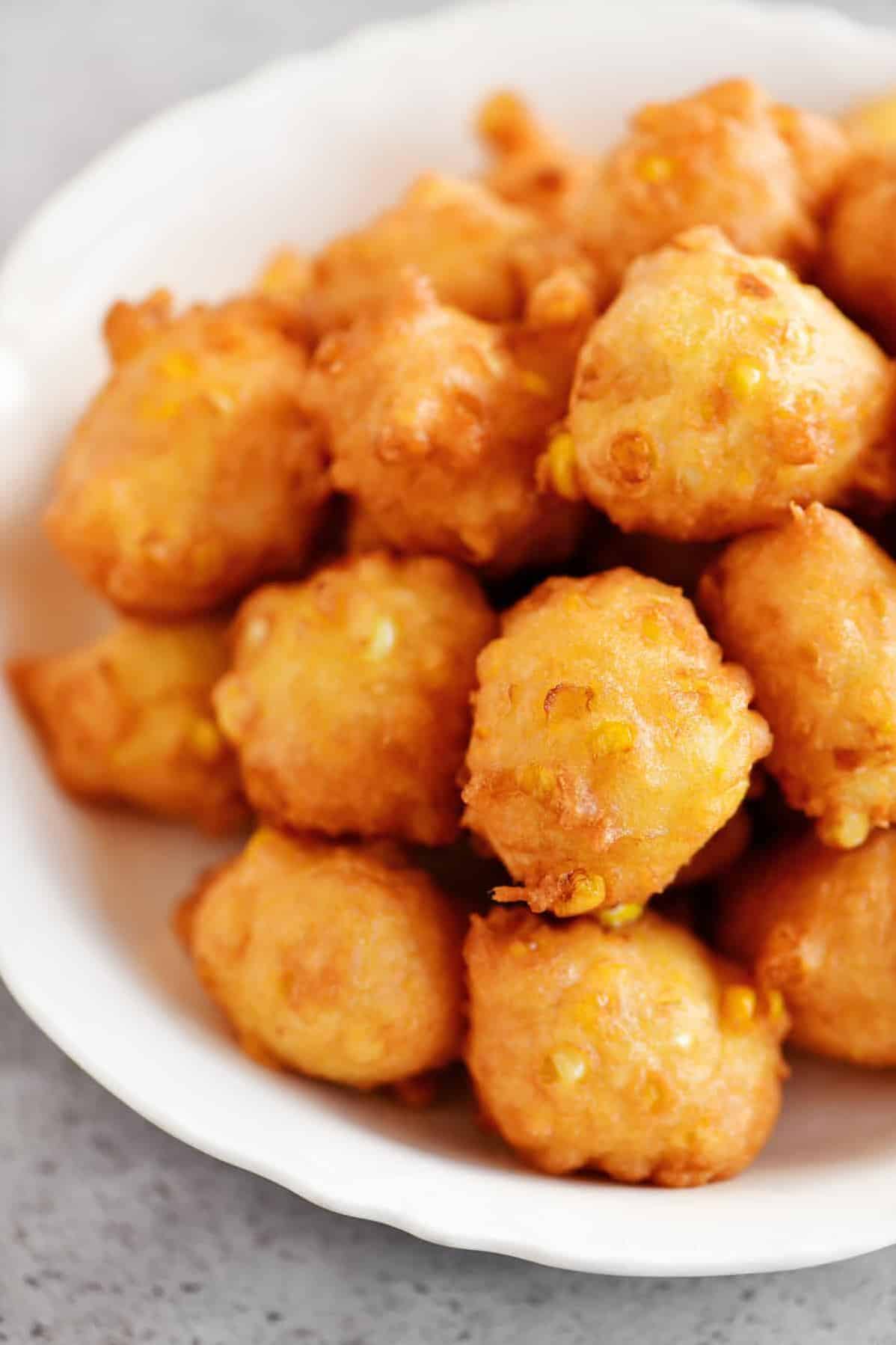  These fritters are so easy to make, you'll be enjoying them in no time!