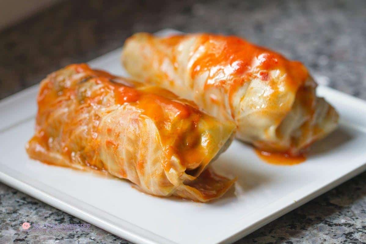  These savory German cabbage rolls are packed with a flavorful pork filling and wrapped in tender cabbage leaves.