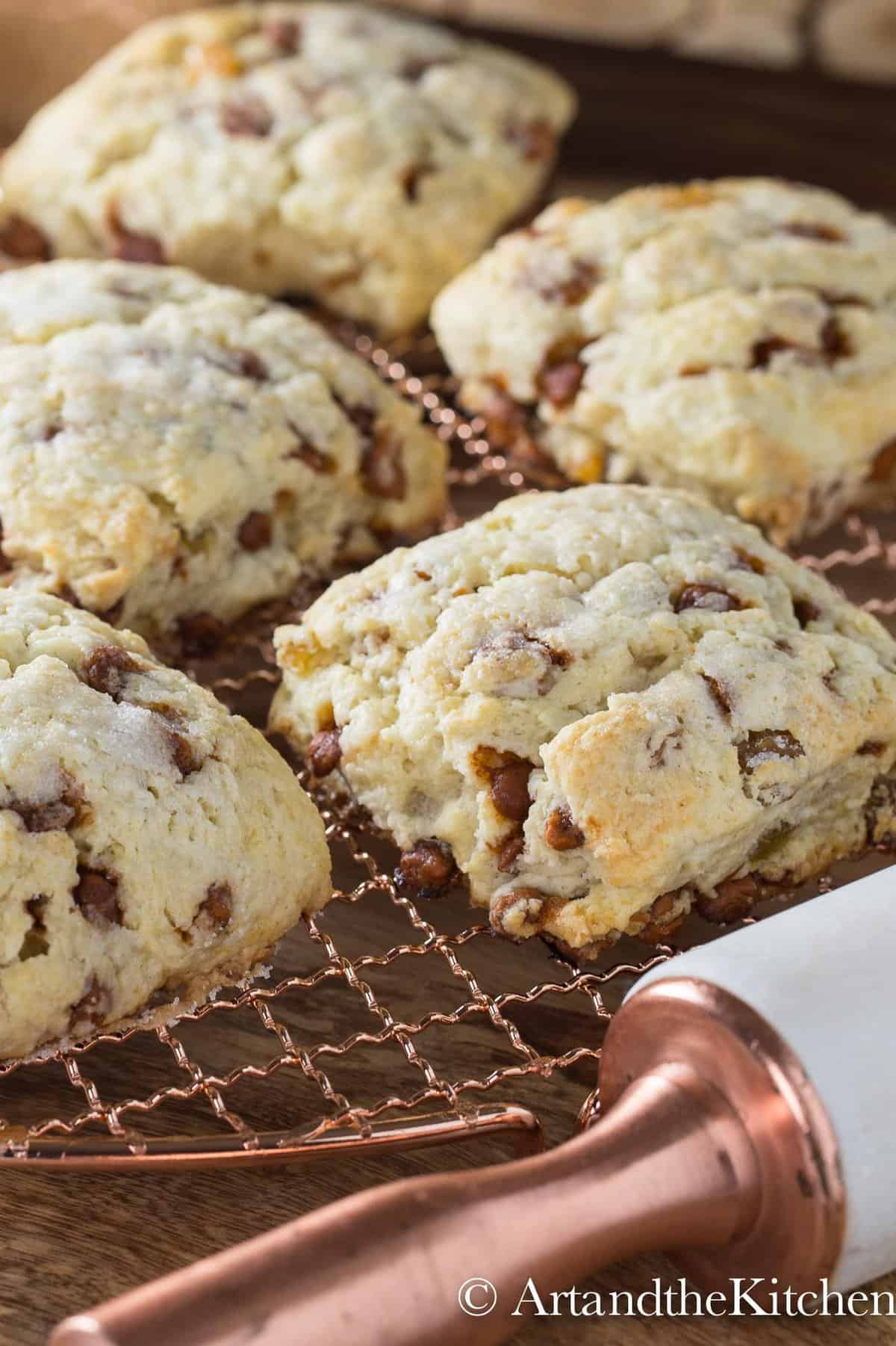  These scones are perfect for a cozy morning breakfast with a cup of hot coffee or tea.