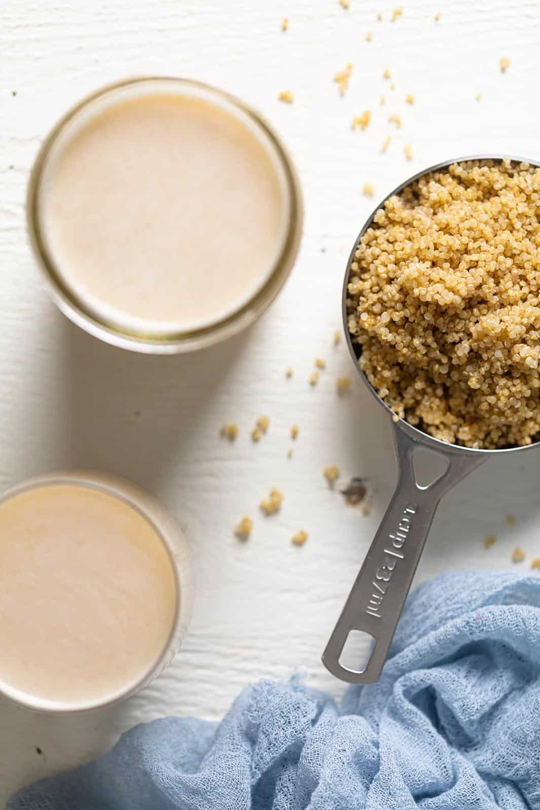  This delicious quinoa milk will make you forget about cow's milk in no time.