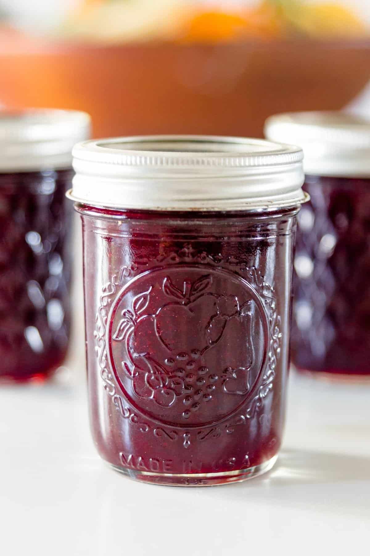 This grape butter is so delicious, you'll want to eat it straight out of the jar.