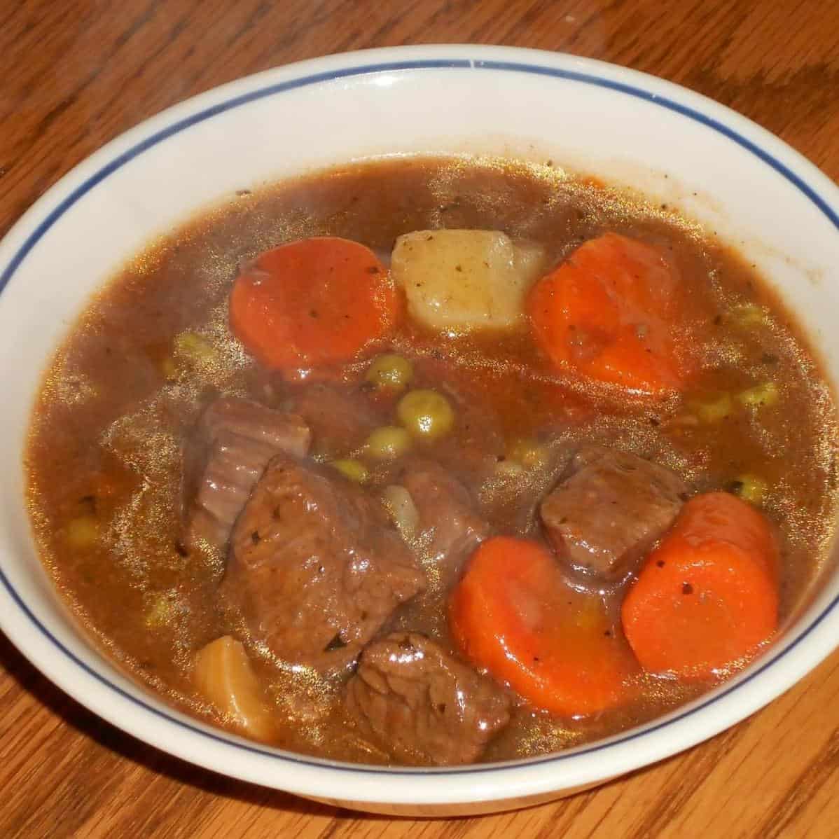  This hearty stew is perfect for a cozy night in.