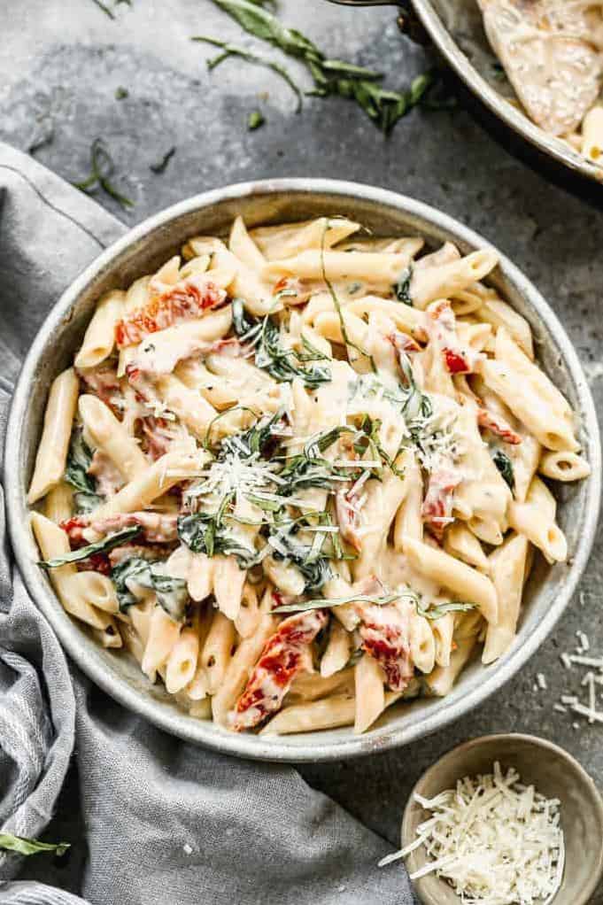  This pasta dish is like a ray of sunshine on your plate!