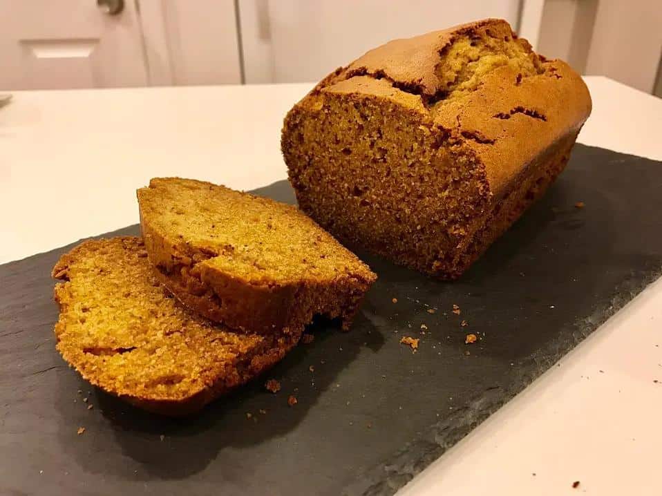  This pumpkin bread is a delicious way to use up any leftover pumpkin puree.