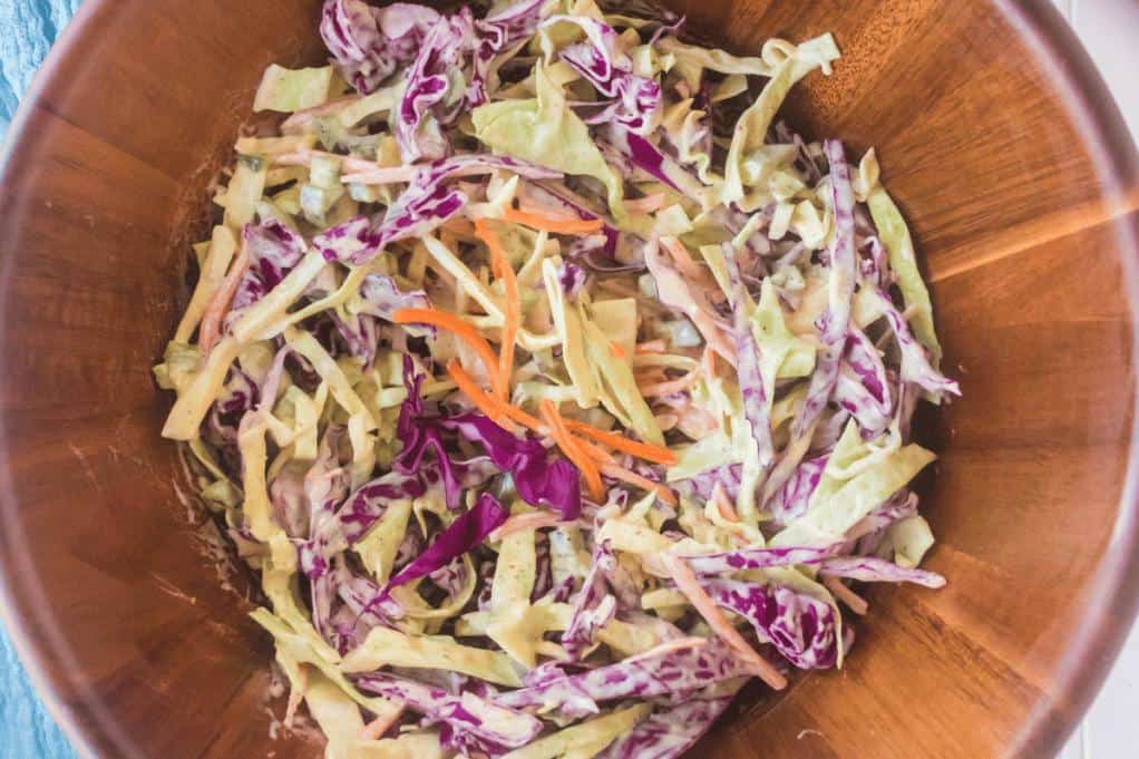  This slaw is the ultimate summer BBQ side dish.