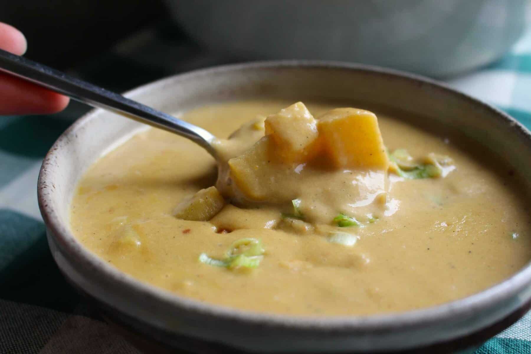  This soup is the perfect comfort food for a cozy night in.