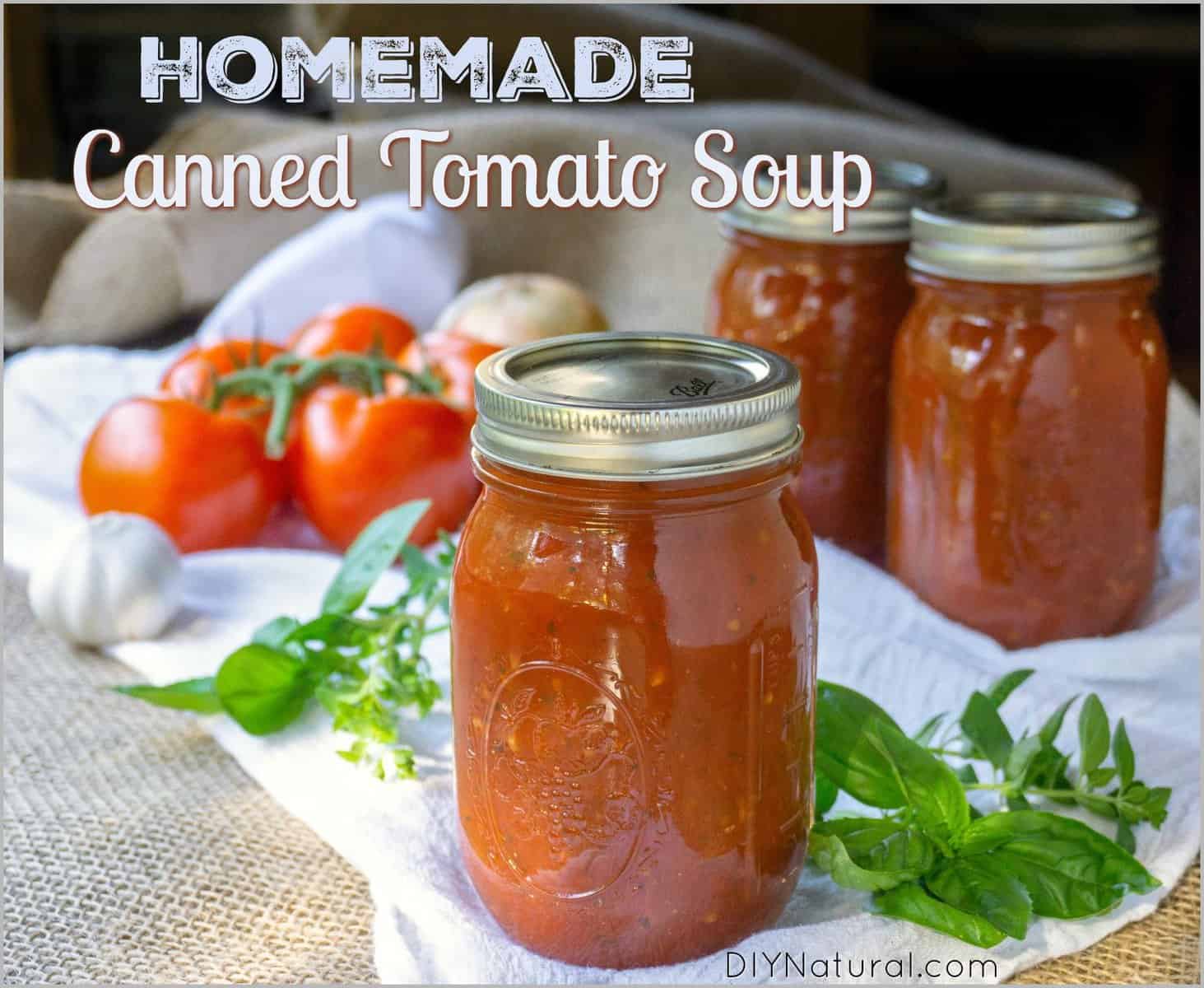 Tomato Soup - Canning recipe