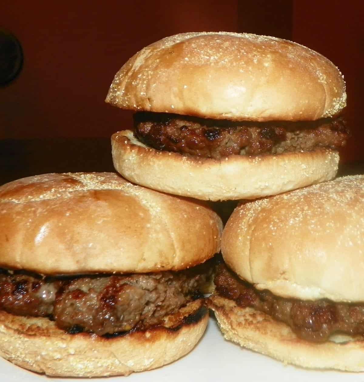 Vegan Cowboy Burgers (Steamed)