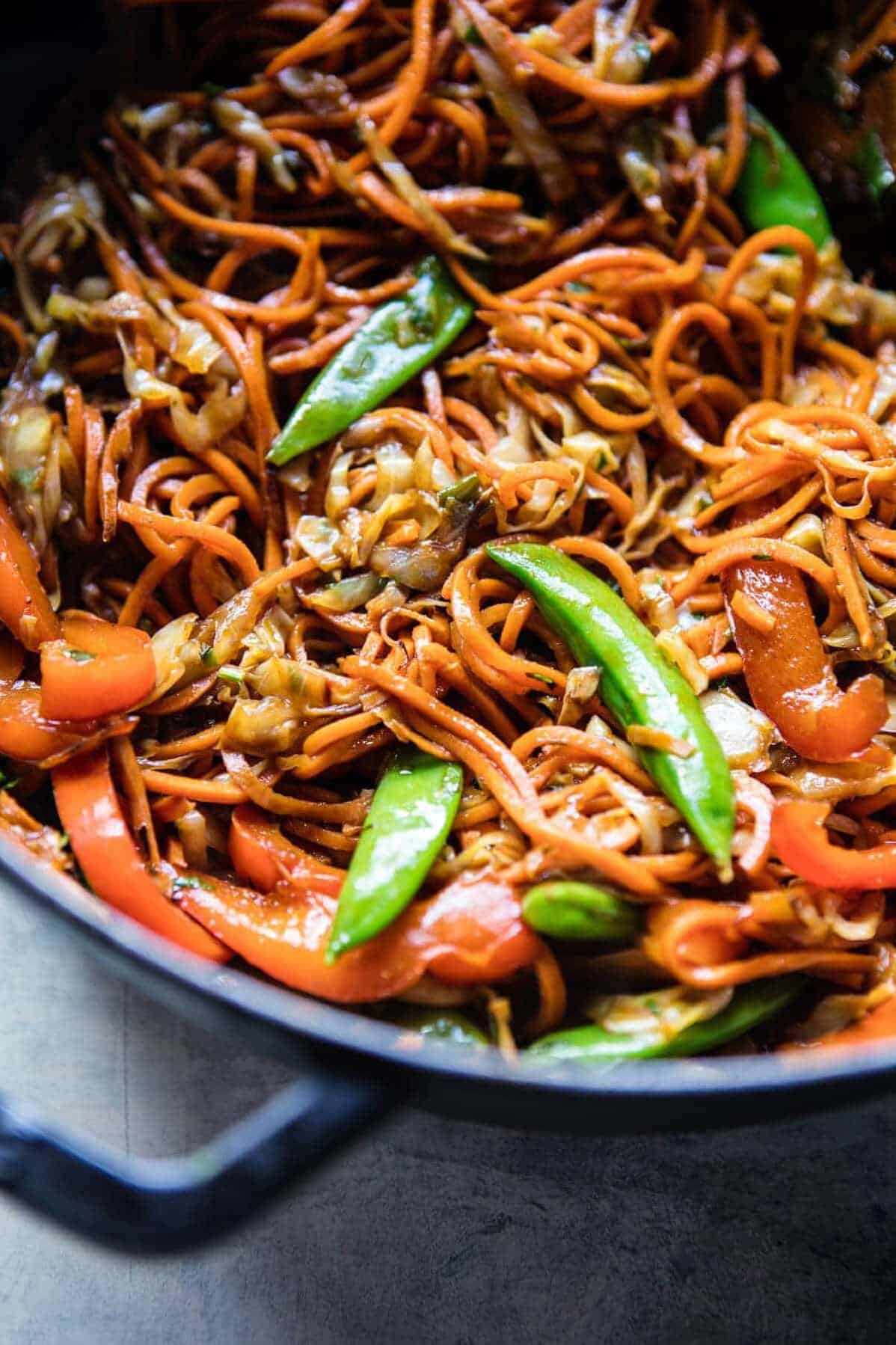  Vibrant and healthy, sweet potato noodles are a great alternative to regular noodles