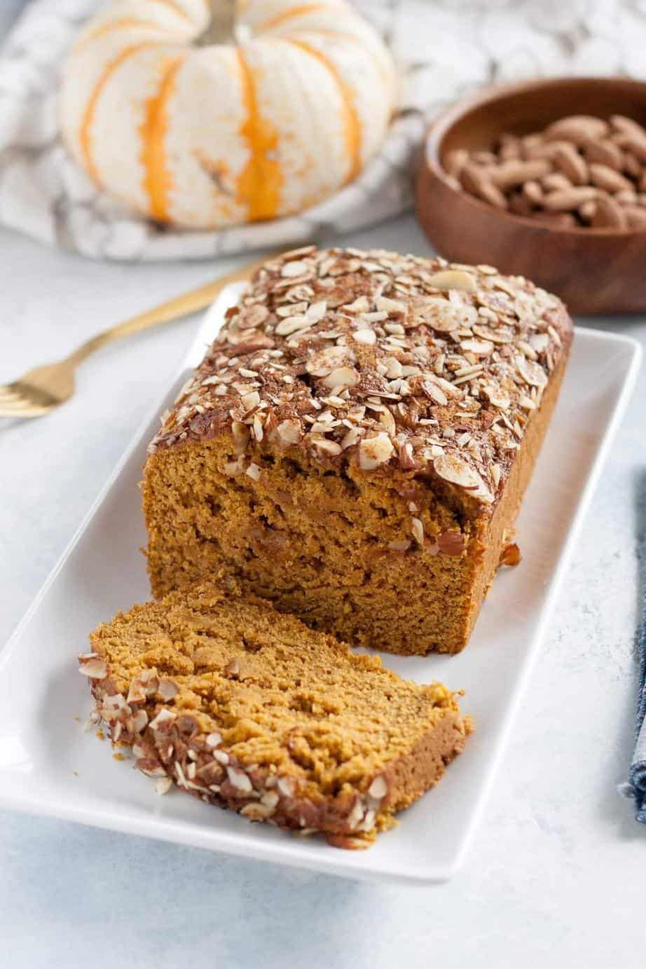  Warm up with a slice of our cozy pumpkin bread