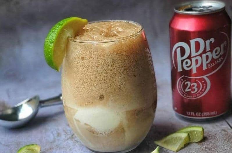  Who says floats are just for kids? This Dr. Pepper Float is for the young at heart.