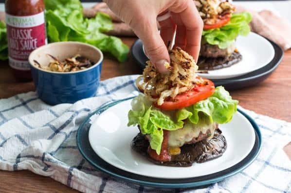 You don't have to be a cowboy to enjoy these vegan burgers.