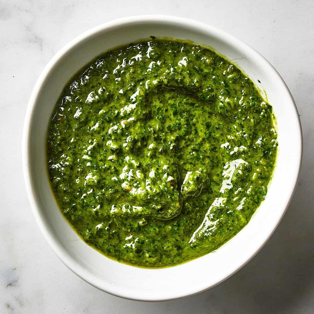  Your taste buds will thank you for this explosive pesto sauce.